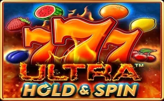 Copertina della slot 'Ultra Gold & Spin' con il simbolo 777 dorato